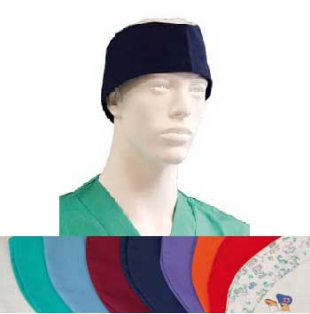 Gorro de tela transpirable con velcro