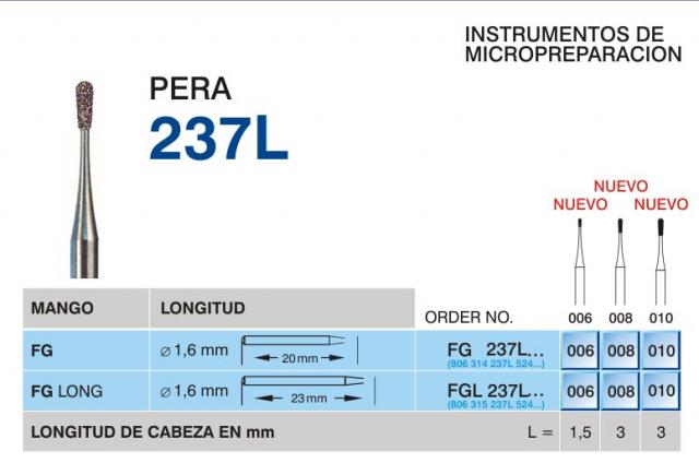 Instrumentos de micropreparacin. Pera