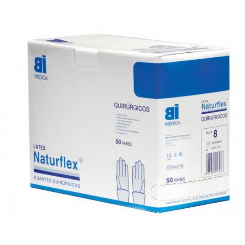 NATURFLEX Ltex con polvo estril