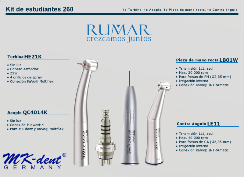 kit de estudiantes 260