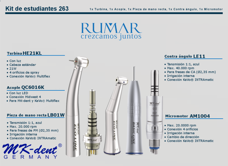 kit de estudiantes 263