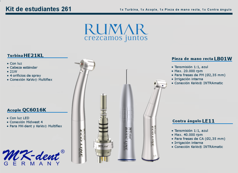 kit de estudiantes 261